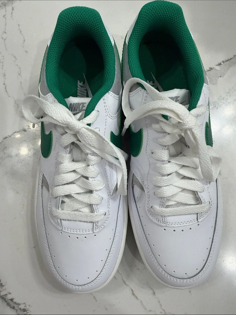 Nike Wms Gamma Force Malachite/Lt Smoke Grey Low-Top Sneakers/7.5